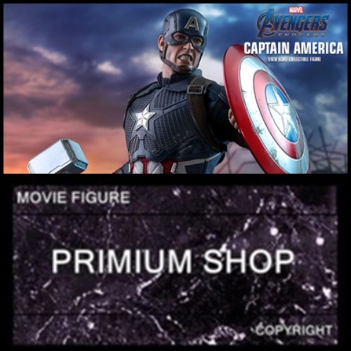 (P+미개봉)핫토이 엔드게임캡틴아메리카업그레이드슈트버전피규어Avengers Endgame Captain America(한)